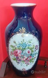 Grande vaso porcellana Limoges Pate anni 60 