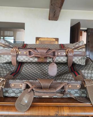 Valigia da Viaggio Gucci Vintage (Taglia Media)