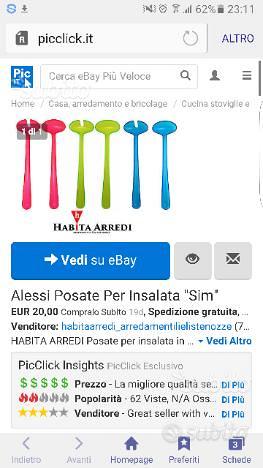 Portafrutta Alessi IN VENDITA! - PicClick IT