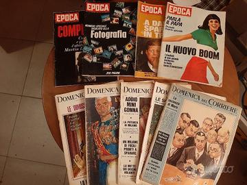 DOMENICA CORRIERE/EPOCA.Copie 10 1965-68.COMPLETI