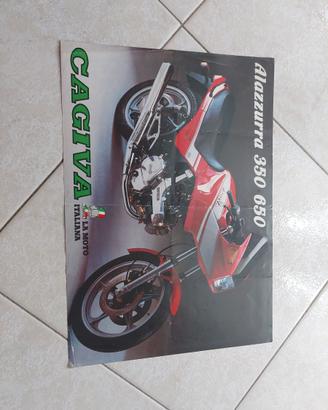 Depliant originale Cagiva Alazzura 350 650