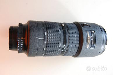 obbiettivo nikon 80-200 ed  f.2,8