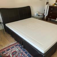 Roche bobois letto in pelle