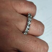 anello veretta 0.70 ct 