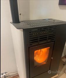Stufa a pellet 8 kw canalizzabile