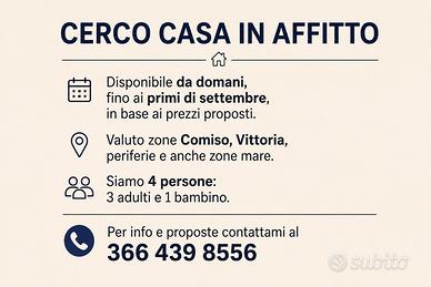 Casa a Comiso Vittoria o mare
