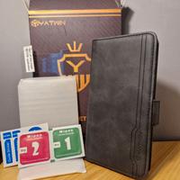 Cover pieghevole + vetro temperato iPhone XR