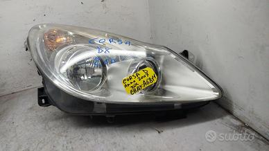 FARO ANTERIORE DESTRO OPEL Corsa D 5P 1Â° Serie (0