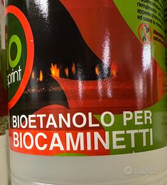 Bioetanolo per  bio caminetti e stufe
