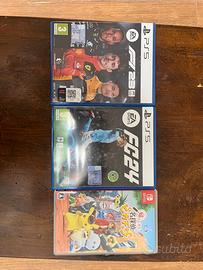 Giochi  per play station 5 e Nintendo