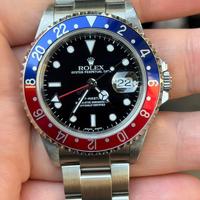 Rolex GMT Master II Pepsi 16710 Full Set