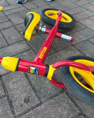 Bici bimbo/bimba kettler senza pedali