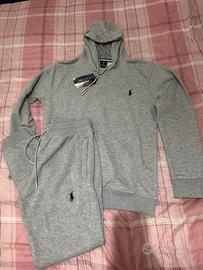 Tuta Polo Ralph Lauren grigia