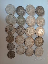 lotto franchi svizzeri argento