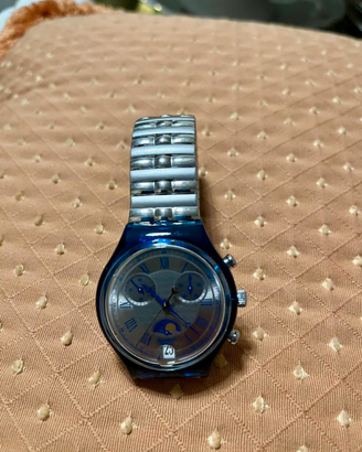 RICERCATOorologioSWATCH"MoonDATE"FASIlunariVINTAGE
