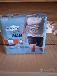 Pannoloni Serenity da uomo taglia unica