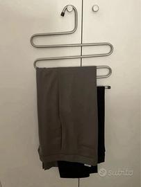 Appendiabiti metallo argento IKEA Vintage