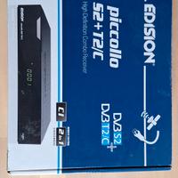 Decoder Edision piccollo S2+T2/C H.265 HEVC