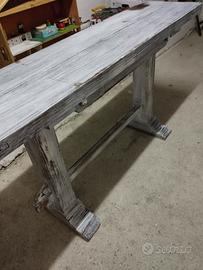 tavolo in legno tipo fratino 