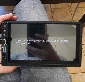 Autoradio 2 din con retrocamera 