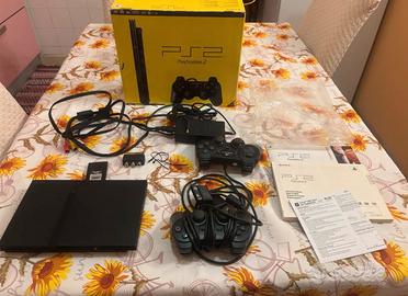 Ps2 slim nera con giochi