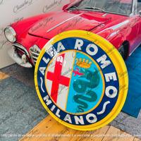 Insegna Luminosa Alfa Romeo Milano