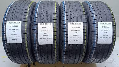 4 GOMME 195 55 16 PIRELLI RIF4378