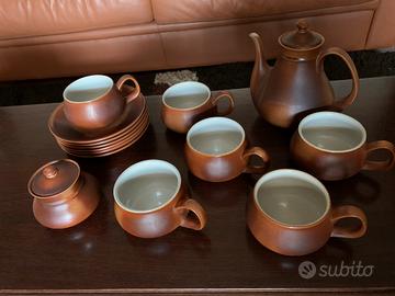 Servizio tazze in porcellana biscotto