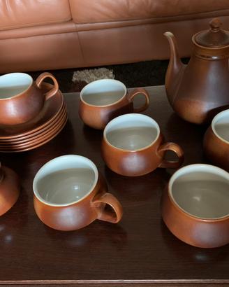 Servizio tazze in porcellana biscotto