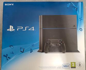 PS4 500GB + 4 giochi + stand verticale