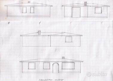 Terreno con progetto e C.E