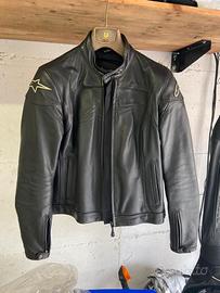 Giacca in pelle moto