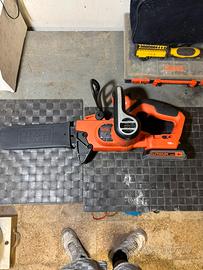 elettrosega / potatore a batteria black & decker