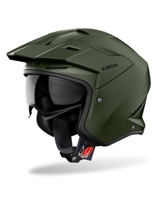 AIROH Casco Jet Kombakt - Color - Military