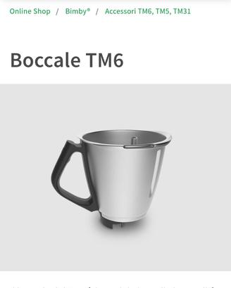 boccale Bimby tm6