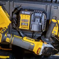 NUOVO KIT DEWALT SMERIGLIATRICE DCG405 18V BATT5Ah