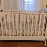 Lettino neonato+cassettiera fasciatoio