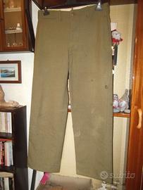 WW2 Us Army Original Wool M-37 Trouser Size 32-34