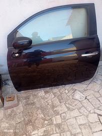 sportello  guida fiat 500 S nero