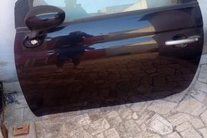 sportello  guida fiat 500 S nero