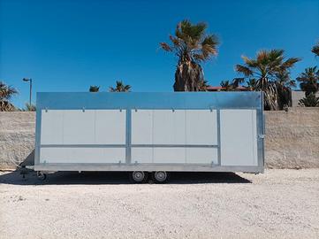 Rimorchio modulo commerciale