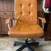 Sedia ufficio in pelle