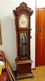 OROLOGIO A PENDOLO A COLONNA TEMPUS FUGIT