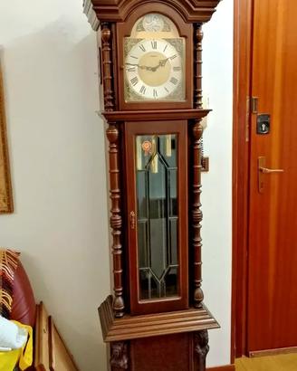OROLOGIO A PENDOLO A COLONNA TEMPUS FUGIT