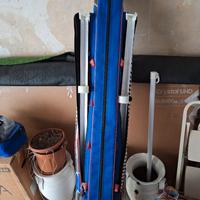 canne da pesca e mulinelli.