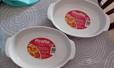 Set di 2 pirofile in ceramica da forno