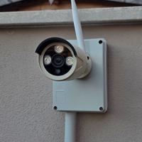 kit videosorveglianza Wifi 5 telecamere come nuovo