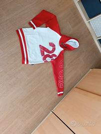 Felpa con cappuccio Broke tg. S felpata skate moda