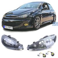 FARI PEUGEOT 206 98-06 NERO H4 OEM
