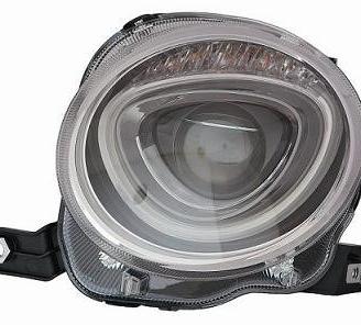 FARO FIAT 500 2015 LENTICOLARE